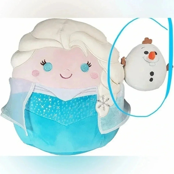 DISNEY Squishmallow 12” Elsa. - Picture 9 of 9